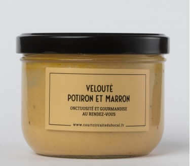 Velouté  potiron et marron