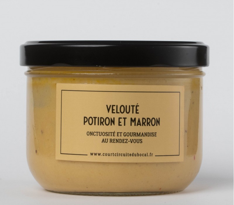 Velouté  potiron et marron